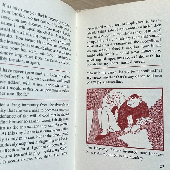 Vintage “A Treasury of Mark Twain” Collection of Witticisms & Quotes Book 1967 - Picture 8 of 12